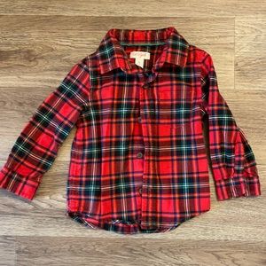 Flannel button down
